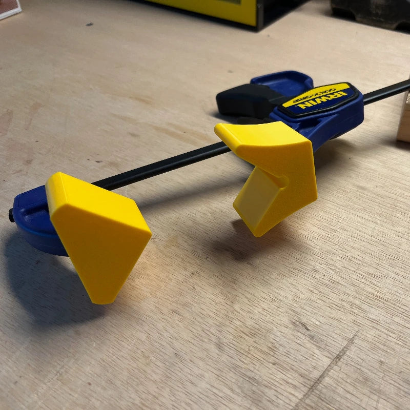 Quick Clamp Angle Adapter Engineered to Work with 2026 Series Quick Clamps, Providing Angled Grip for Woodworking And Projects Qme