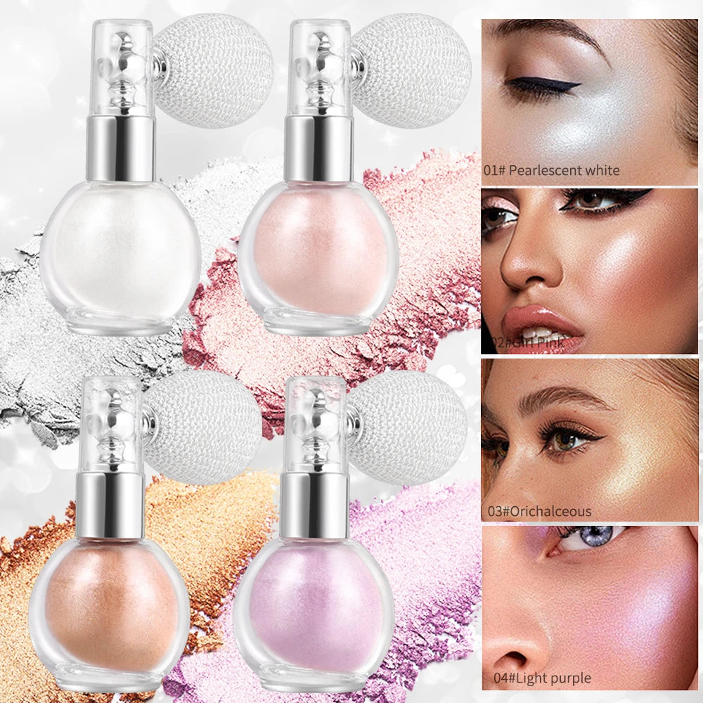 Flash Spray Durable Waterproof Sweat Resistant Suitable Face Body Qme