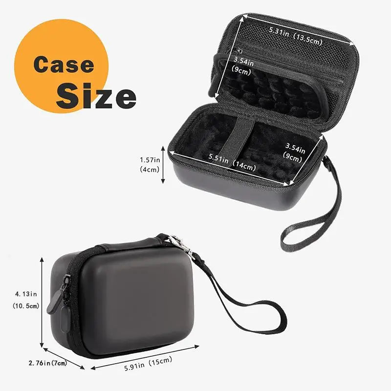Hard Shell Digital Camera Case CCD Storage Bag Compact Lightweight Qme