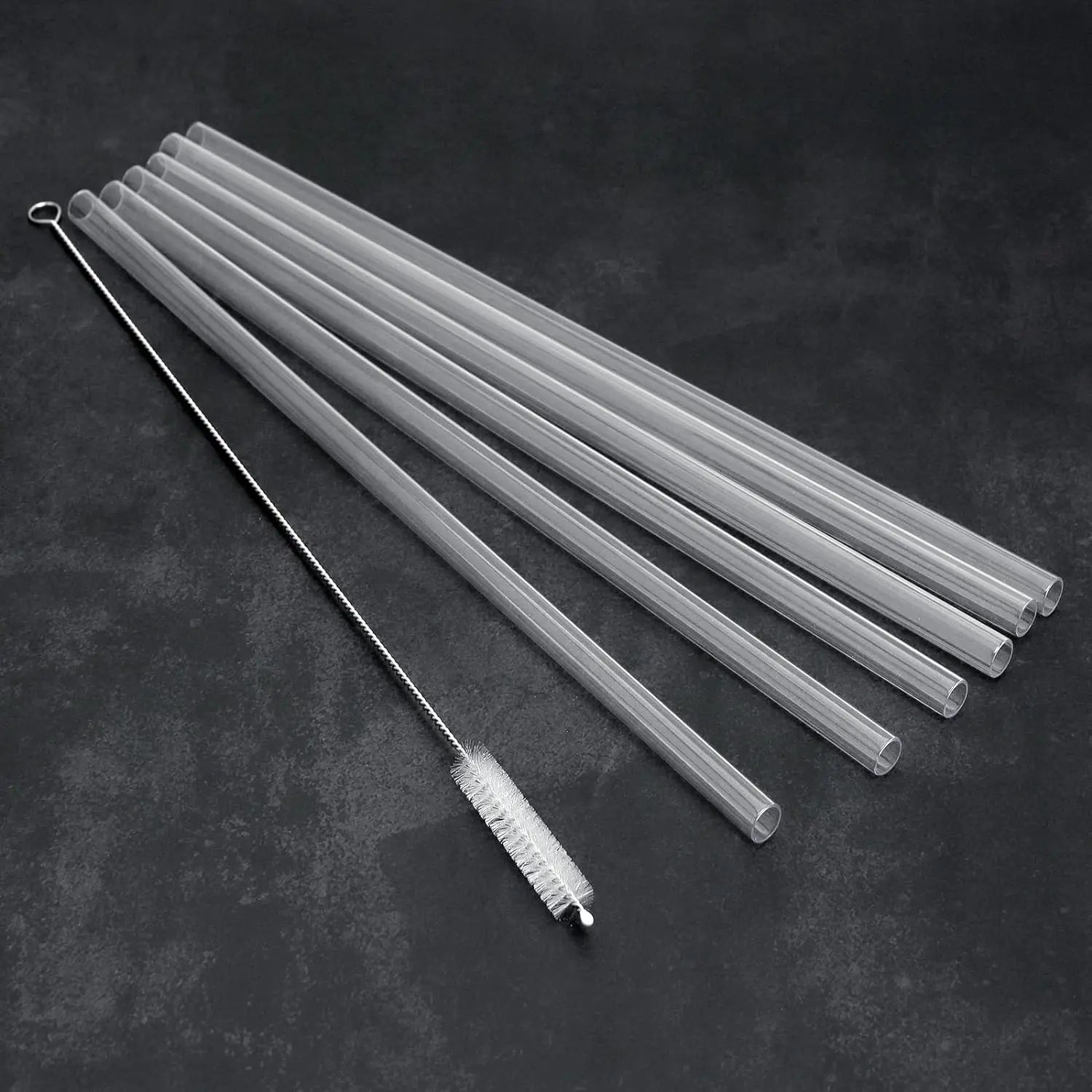 Reusable Straws Plastic Cleaning Brush Compatible Stanley 20& Qme