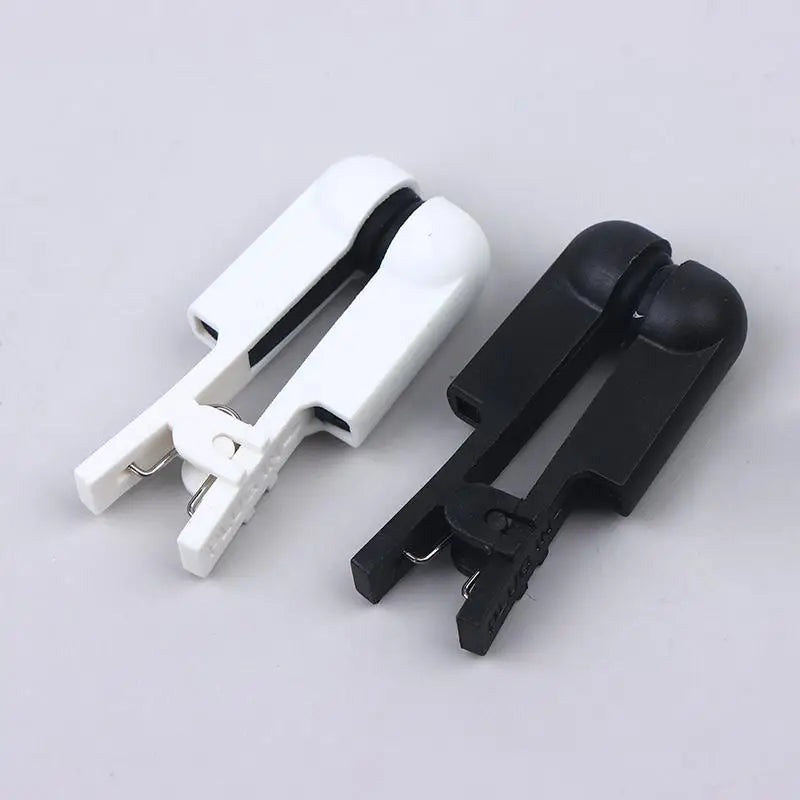 Double-sided Silicone Electrode Clips Adapter Pin Compatible TENS EMS Qme