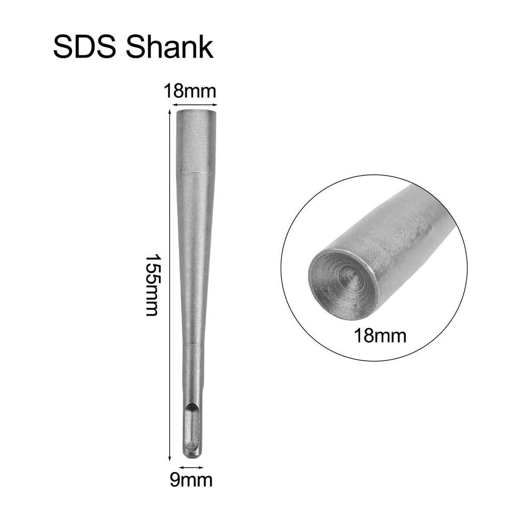 1 Pc Alloy Steel Expansion Bolt Strike Punch Installation Electric Hammer Head Round SDS Shank For Light/heavy Electric Hammers Qme