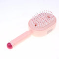 1 Vibration Scalp Massage Comb Hair Care Spray Head Massager Portable Qme Pink USB Type-C