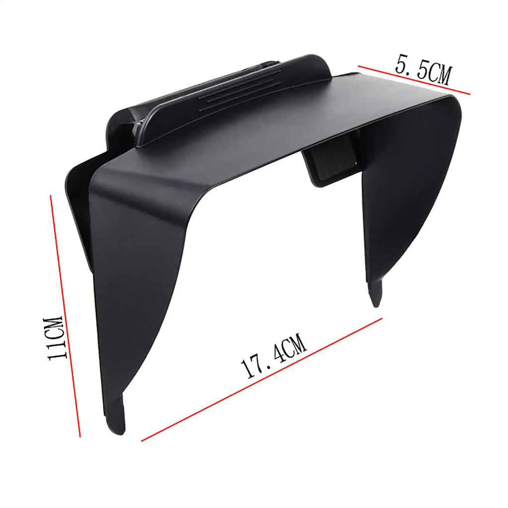 GPS Sun Shade Cover Sun Protection And Anti-UV Anti-reflective Universal GPS Navigator Sunshade For 6 And 7 Inches GPS Qme