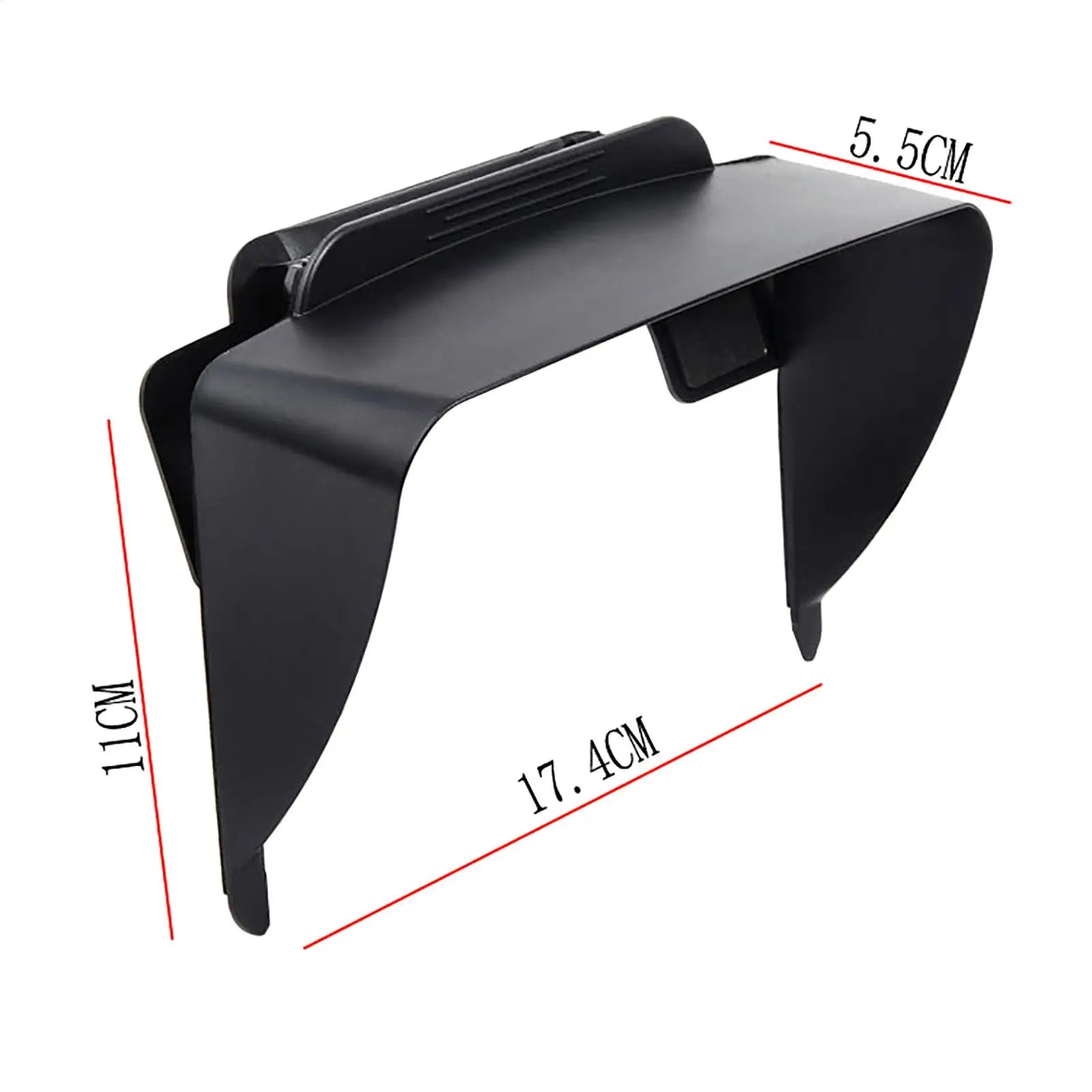 GPS Sun Shade Cover Sun Protection And Anti-UV Anti-reflective Universal GPS Navigator Sunshade For 6 And 7 Inches GPS Qme