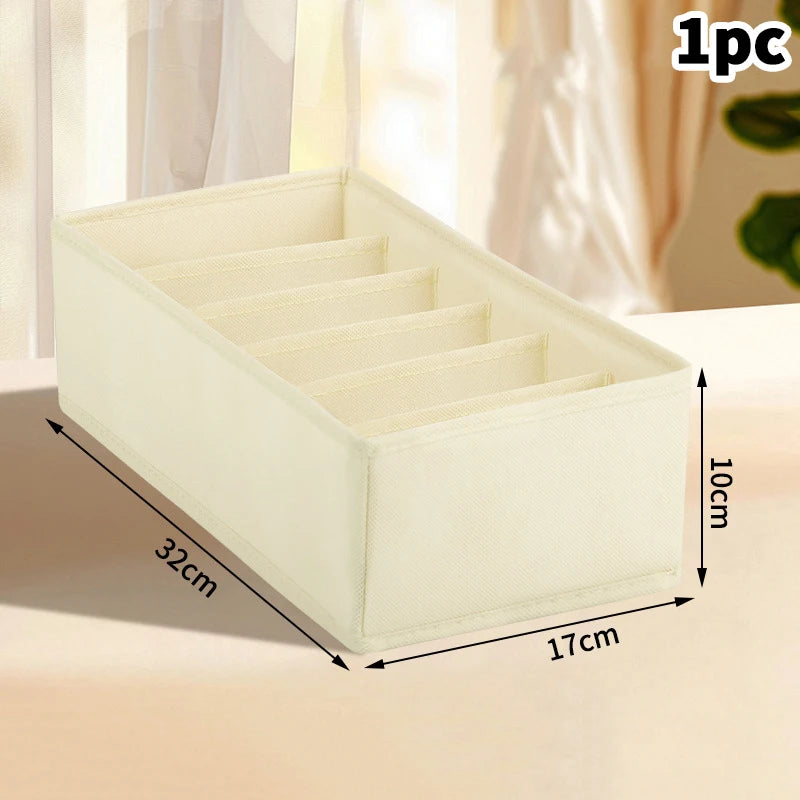 Household Wardrobe Box Cabinet Drawer Organizer Underwear Socks Bra Qme D1
