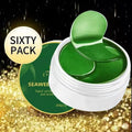 Seaweed Hyaluronic Acid Eye Mask Remove Dark Circles Collagen Patch Qme 1pcs