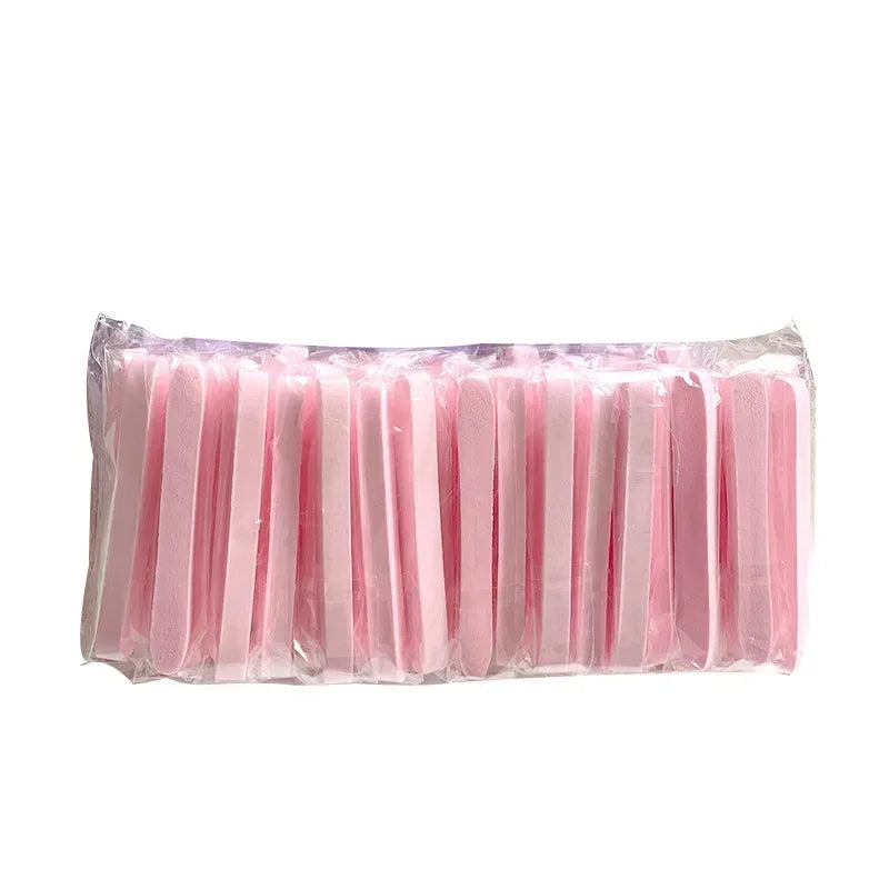 12/50PC Compressed Face Wash Wash Face Sponge Clean Face Disposable Powder Puff Face Cleansing Cotton Pad Cleansing Beauty Strip Qme