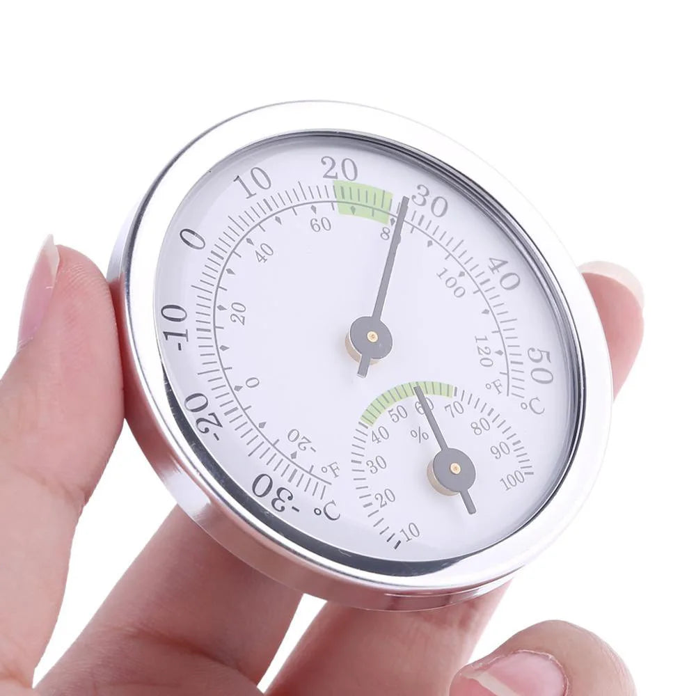 Mini Pointer Thermometer Hygrometer Indoor Room Electronic Qme