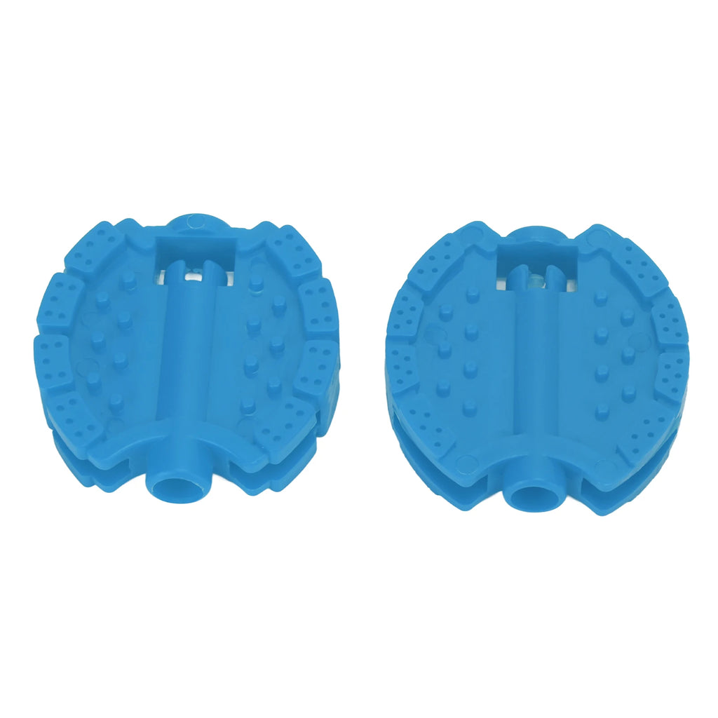Kids Tricycle Pedal Strong Sturdy Easy To Install Multiple Color Kids Bike Pedal Replacement for Baby for Children Qme blue