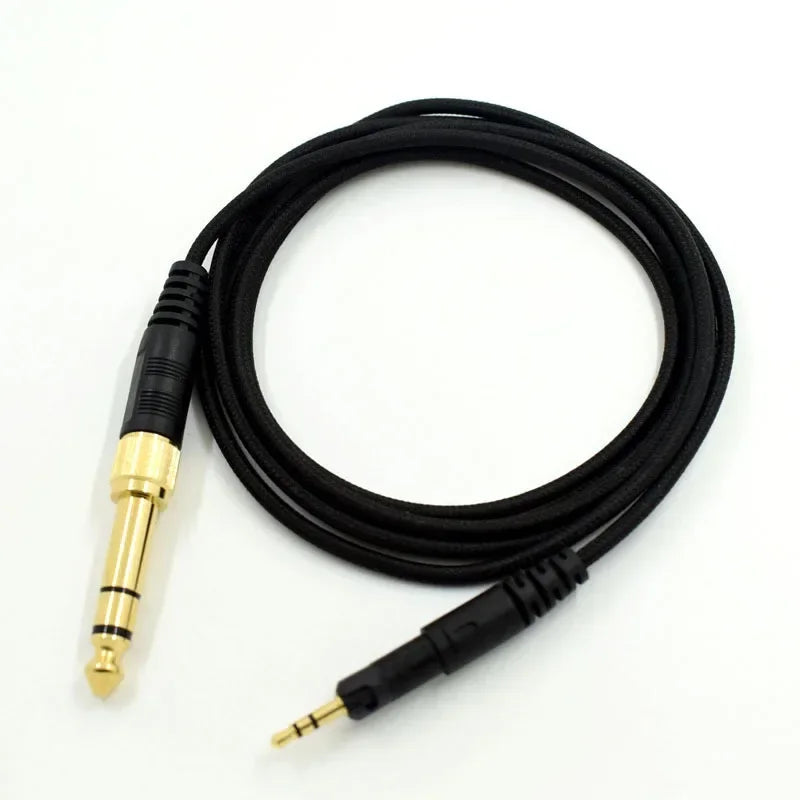 Headset Cable Replacement Cable for Audio-Technica ATH-M50X M40 Headphone 3.5mm Audio Cable Fits Many Headphones Qme