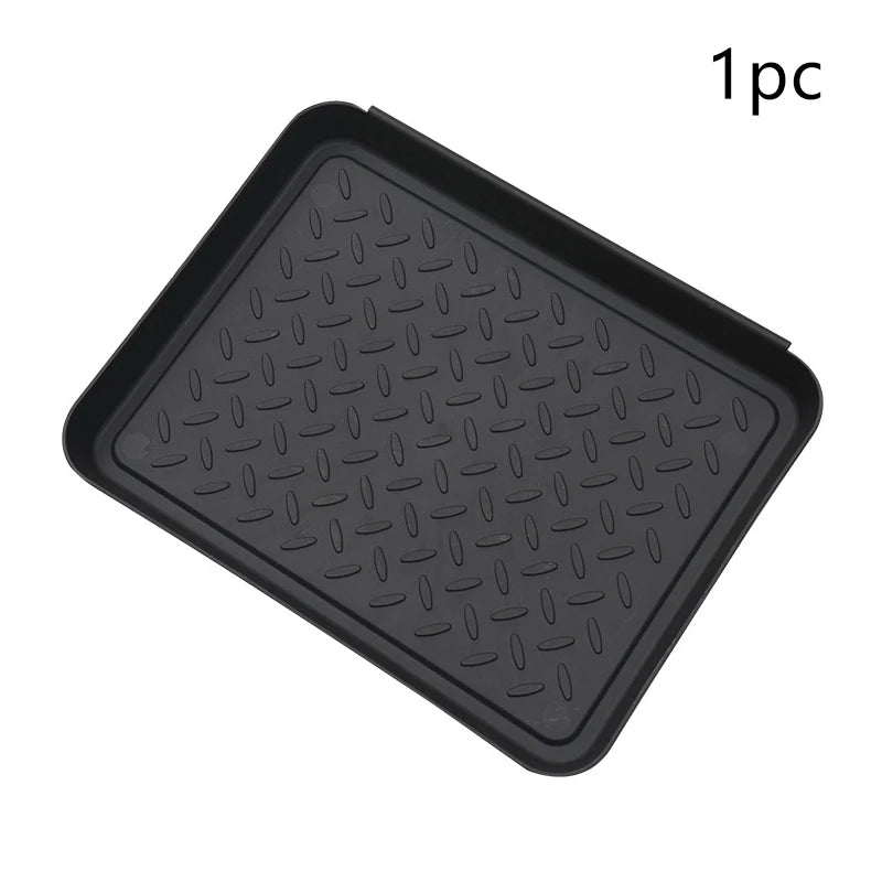 1 2 Shoe Mat Trays Car Shoes Storage Tray Dog Cat Bowl Mats Qme 1pc