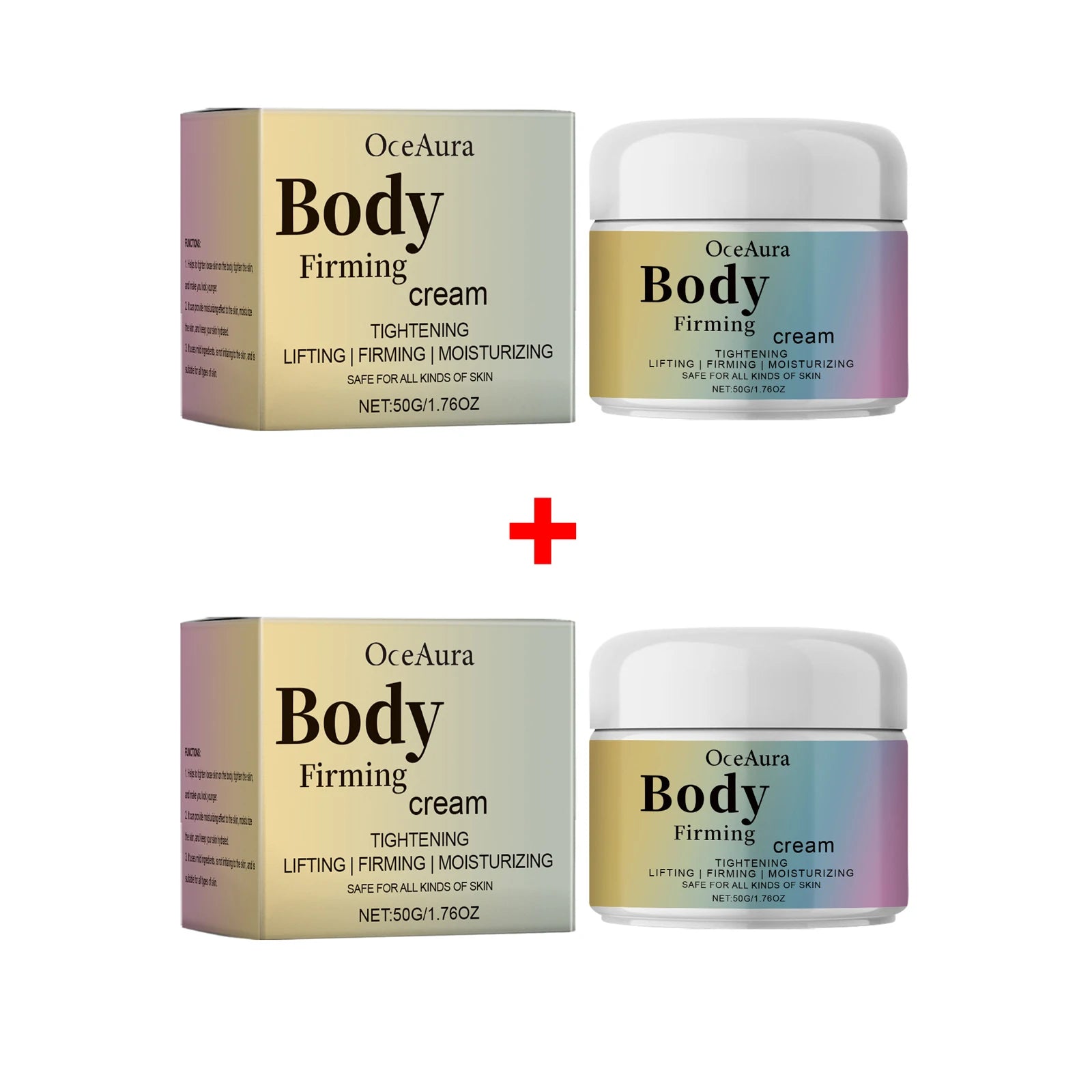 Moisturizing Body Cream Deep Hydrating Dry Skin Collagen Lifting Qme 100g Boxed