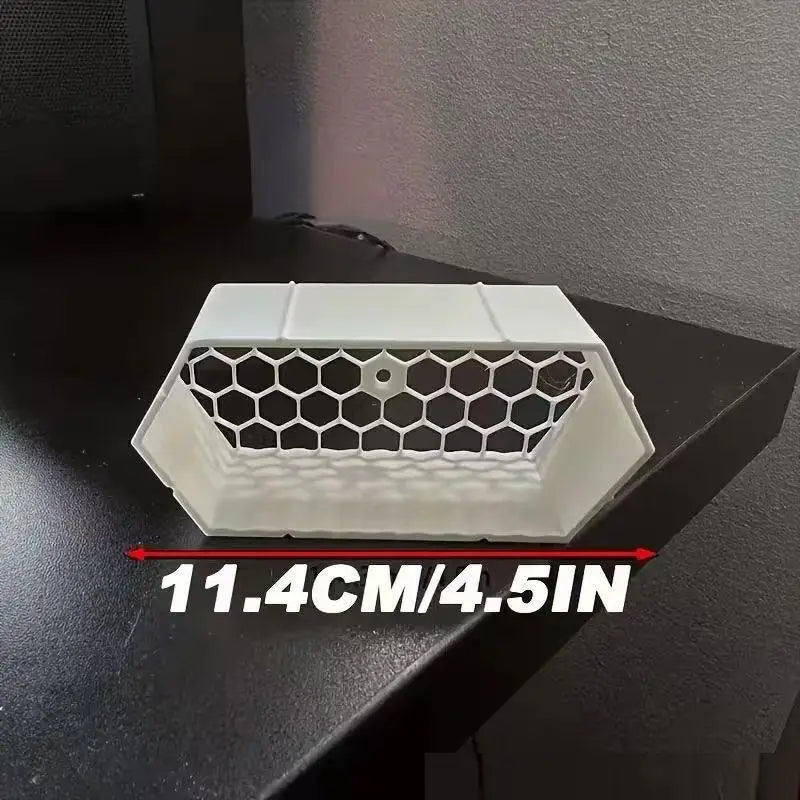 Car Model Display Stand Multi-Layer Durable Plastic Display Cabinet Storage Rack For Collectors Wall-Mounted Car Display Box Qme White