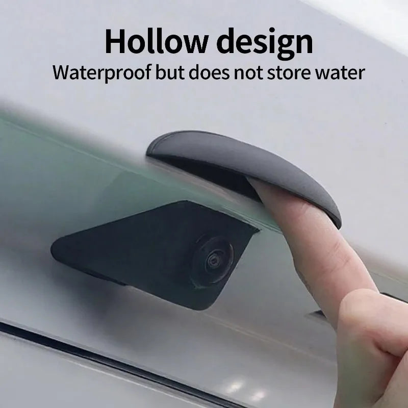 New Car Reverse Camera Silicone Rain Shade Cover Auto Rear Camera Rain Shield Cover Car Accessories Car Rear View Camera Shield Qme
