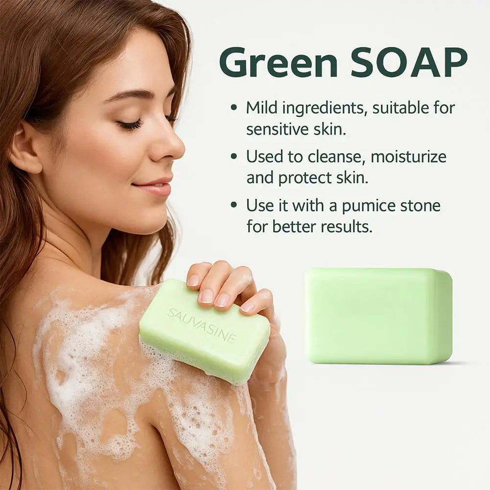 Natural Tea Tree Oil Soap Deep Pore Cleansing Nourishing Soaps Bar Qme