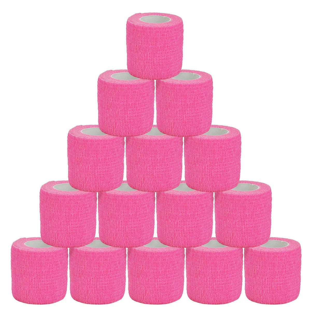 Brand New Glossy Pink Tattoo Disposable Bandage Sport Cover Wrap Tape Self Adhesive Elastic Bandage Tape Tattoo Permanent Makeup Qme