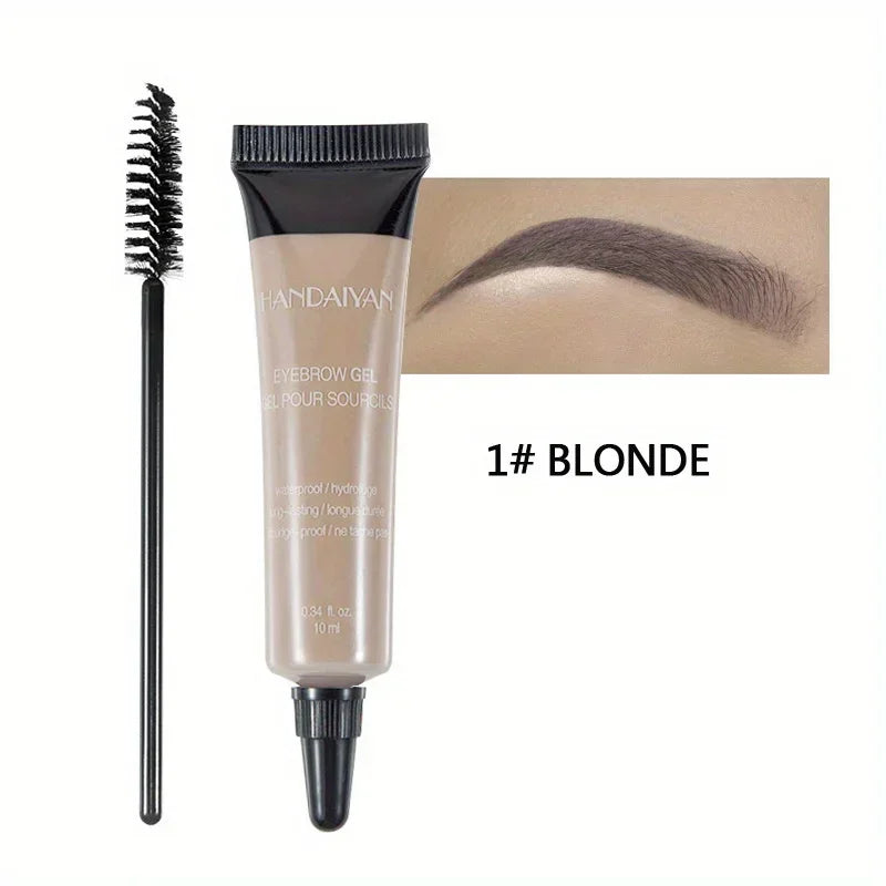 6- Eyebrow Gel Waterproof Smudge Proof Styling Liquid Rendering Dye Qme 01