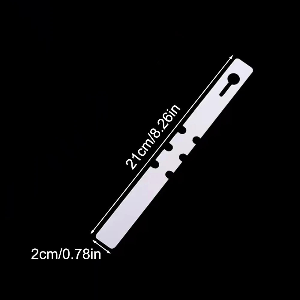 100PCS Pvc Waterproof Ring For Flower Plant Labels, Seedlings, Orchids, Garden Floral Markers, Plastic Signboards Qme