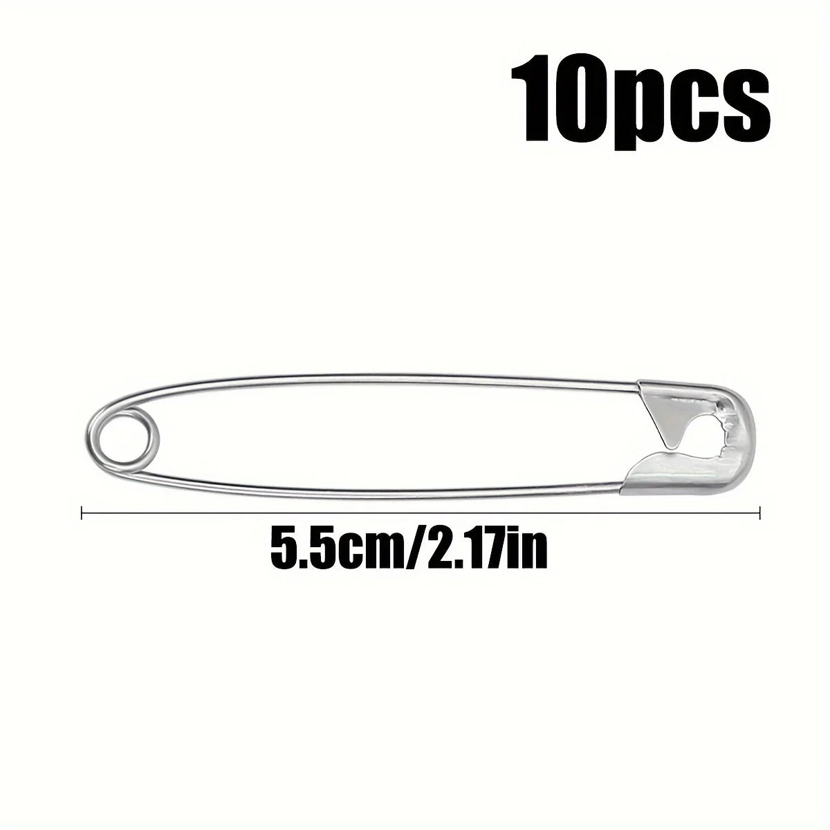 Safety pins, DIY sewing supplies Qme 5.5cm 2.17in