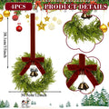 Christmas Wreath 4 Rustic Farmhouse Festive Decorations Wreaths Qme A China Mainland