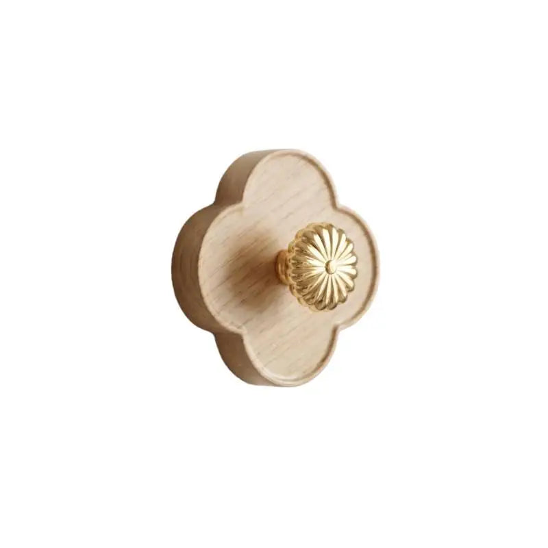 Wood Grain Wall Hook No Drill 3s Installation 3KG Load Capacity For Bathroom Kitchen Home Use Qme A2