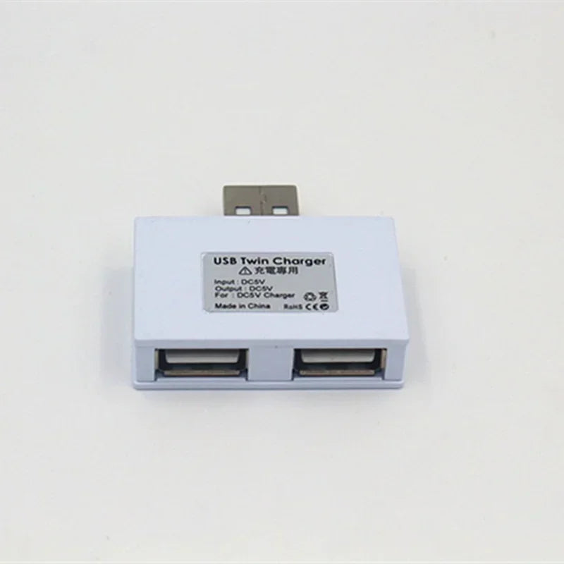 Portable Mini Computer, U Disk Mouse, Mobile Phone High Speed USB2.0 and 3.0 Male Ports USB Hub Charger Distributor Qme