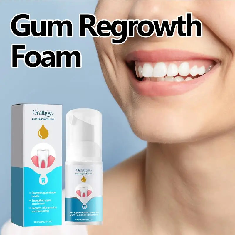 Gum Care Tooth Cleaning Foam Mousse Removes Plaque Tartar Prevents Qme Default Title