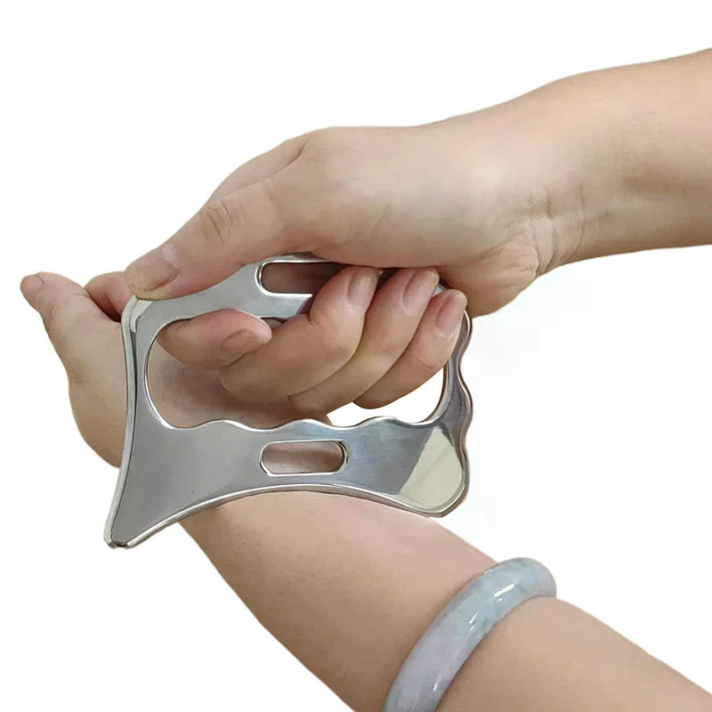Professional Gua Sha Massage Tools Stainless Steel Scraping Tool Qme