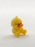 Angry Yellow Duck Statue Funny Figurine Expressive Face Crossed Arms Qme 1pc sitting posture