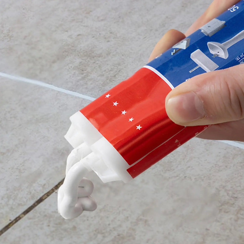 Ceramic Tile Hole Filler Porcelain Repair Filler Paste Grout Sealing Crack Filler Tile Repair Paste Strong Adhesion for Tile Qme