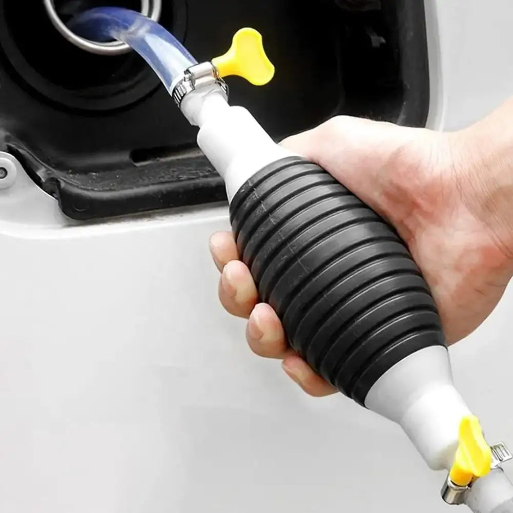 2 Meter Handy Manual Gas Oil Pump Durable For Car Liquid Gasoline Tuning Fuel Transfer Tank Injector Suction Pipe Accessories Qme