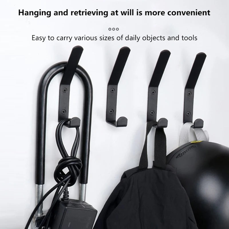 Bicycle Helmet Display Hanger Stand Hat Coat Hook Motorcycle Rack Qme