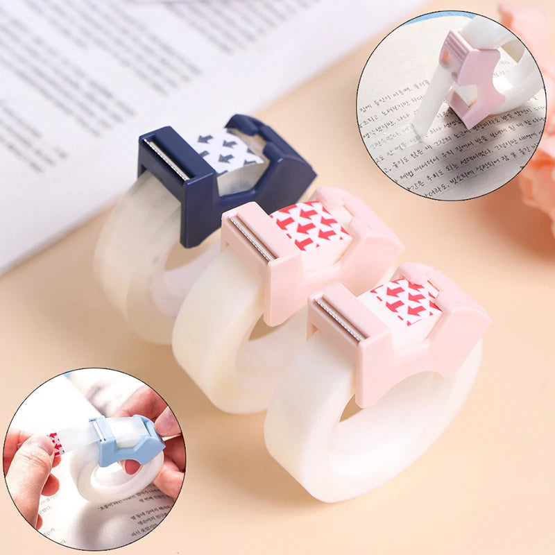 50 Writable Invisible Correction Tape Stationery Adhesive Cutting Tool Qme