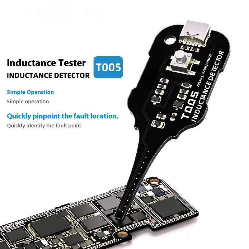1Pcs For PC Repair Electromagnetic Induction Quick Fault Check Motherboard Coil Tester Inductor Detector Tool. Qme