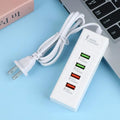 Travel Quick Charging Device 4 Ports USB C Power Splitter Adapter Qme 3PCS