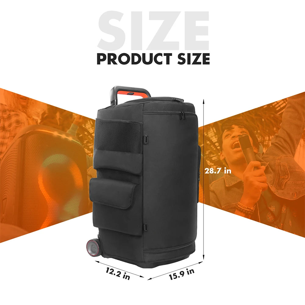 Speaker Case Compatible with JBL PartyBox 720 Portable Speaker Dust Cover Storage Bag for JBL PartyBox 720 for Outdoor Travel ﻿ Qme for JBL PARTYBOX 520