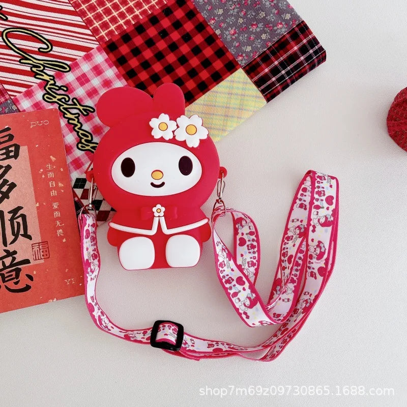 Hello Kitty Kuromi Coin Purse Cute Cartoon Student-style