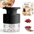 7 Holes Cherry Fruit Kitchen Pitter Remover Olive Corer Remove Pit Qme B