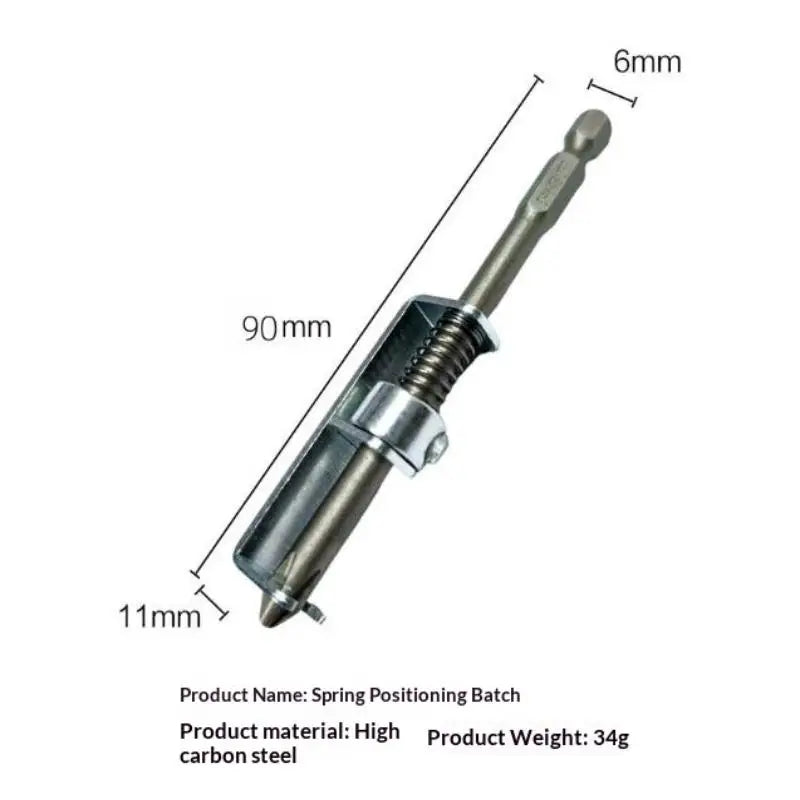 Screwdriver Bit Cross Anti Drop Screw Holder Strong Fixing Clamp Qme Default Title