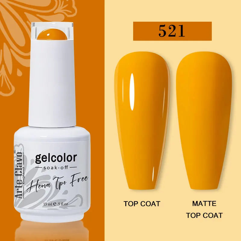 Arte Clavo Summer Nails Tip Candy Series Jelly Gel Nail Polish Blue