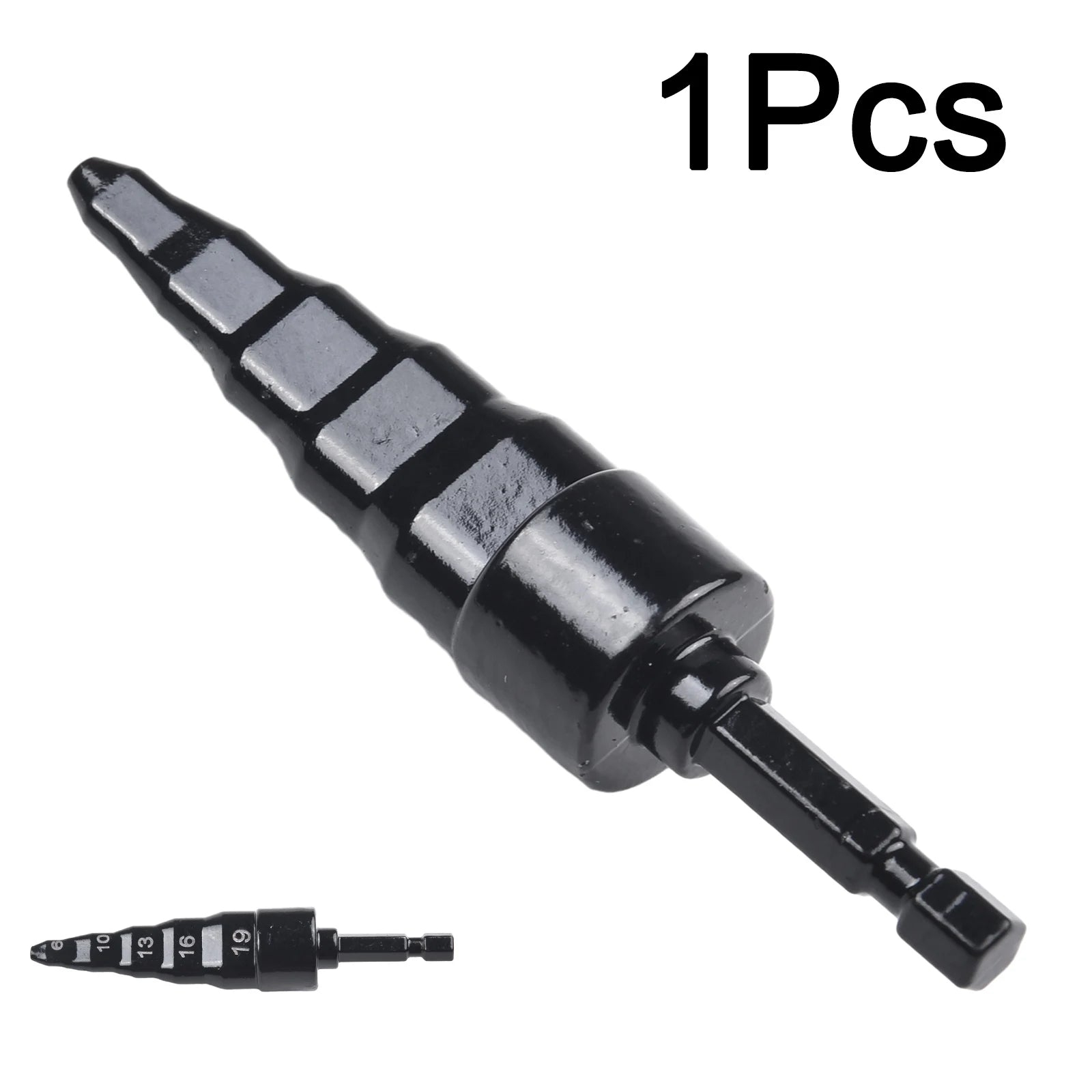 5-In-1 Air Conditioner Copper Pipe Expander Swaging Drill Bit Soft Copper Tubing Tools HVAC Repair Tool 6/10/13/16/19 Mm Qme Default Title