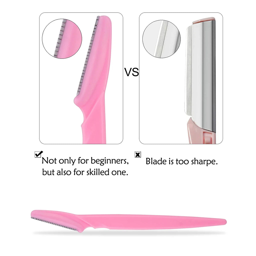 Mix Eyebrow Razor Women Face Body Safe Trimmer Hair Shaver Eye Brow Qme