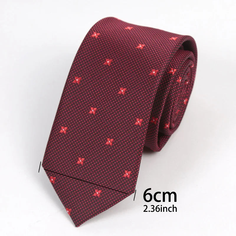 Tie Red Maroon Burgundy Rose Men Pocket Square Cufflinks Jacquard Qme B1