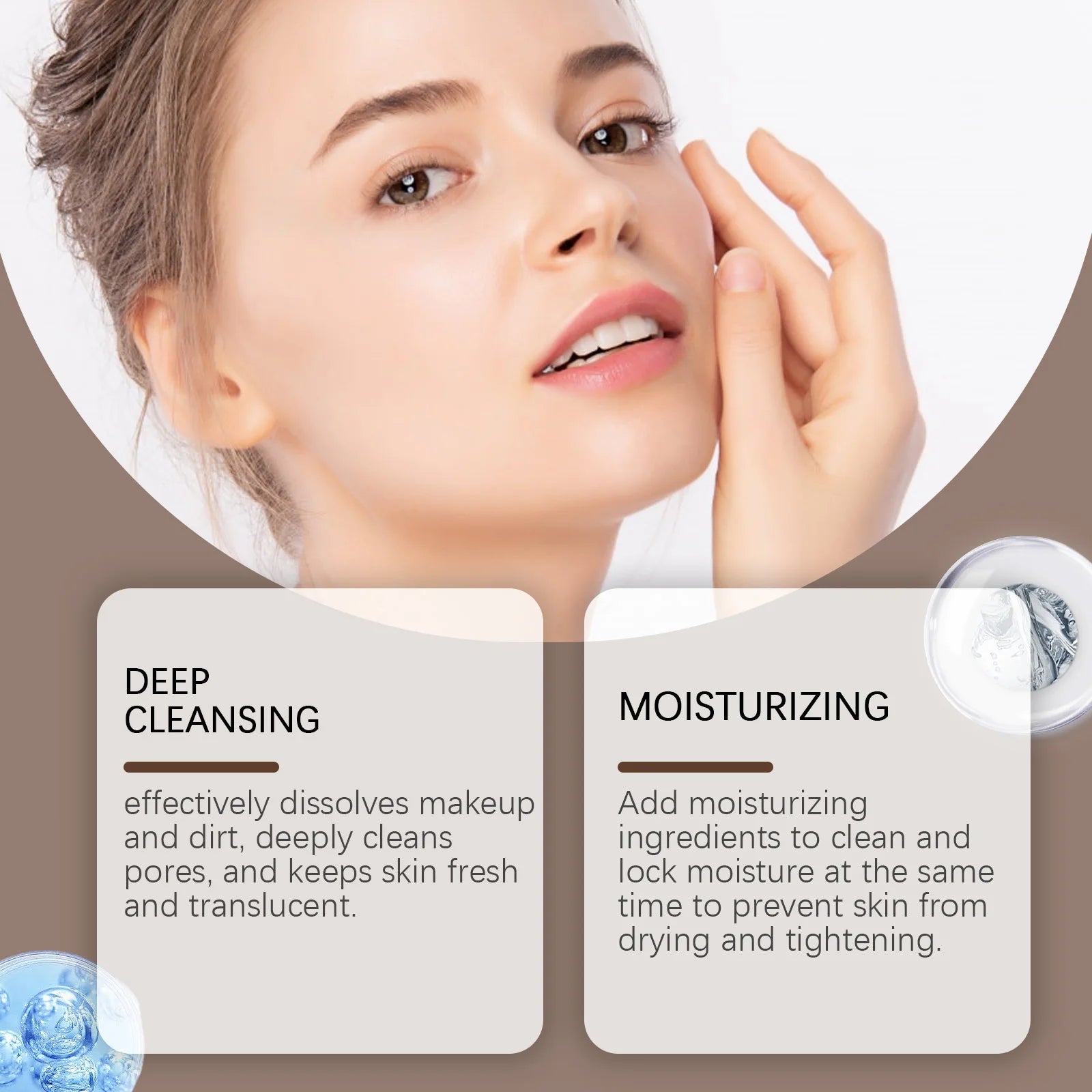 Snail Exfoliating Scrub Cleanser Contains Snail Mucin Gentle Cleansing Skin Brighten Effectively Remove Makeup Nourish Face Wash Qme