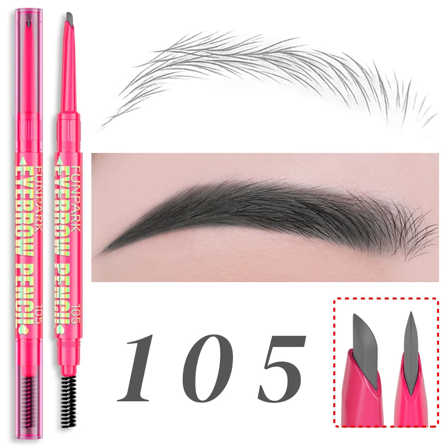 Eyebrow Pencil Professinal Cosmetics Makeup Women 5 Colors Waterproof Qme 105