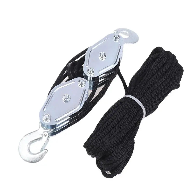 High-strength Polyethylene Rope Crane Manual Lift 270 Rotatable Zinc Qme