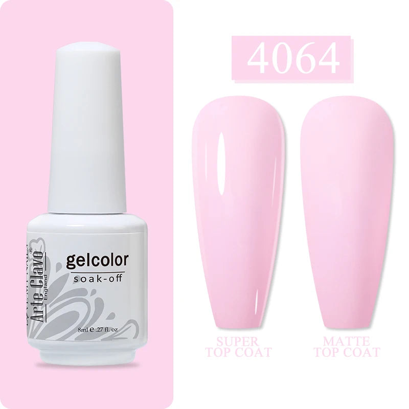 Arte Clavo Art Nails Varnish Base Coat Gel Nail Polish UV LED Lamp
