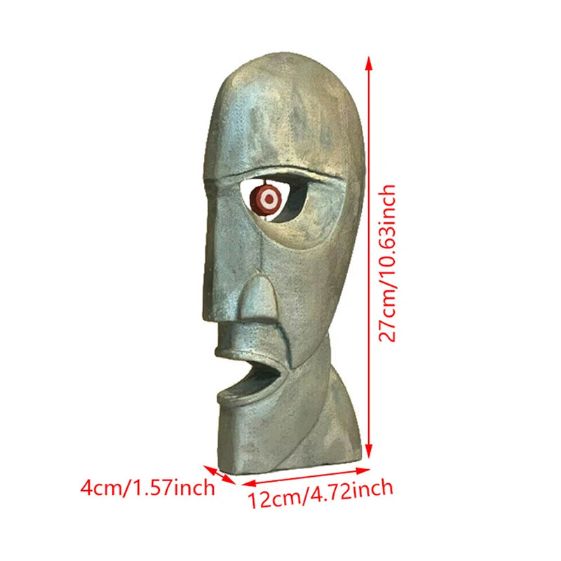 Bell Face Statue Art Crafts Cosplay Horror Role Resin Sculpture Home Desktop Prnament Halloween Masquerade Party Decoration Prop Qme