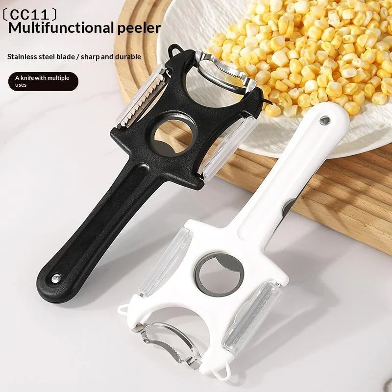 Creative Stainless Steel Fruit Peeler 1 Handheld Vegetable Peeling Qme